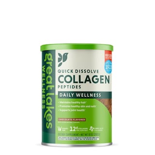 Foto 3 | Péptidos De Colágeno En Polvo Great Lakes Wellness Chocolate, 300 Ml - Venta Internacional.