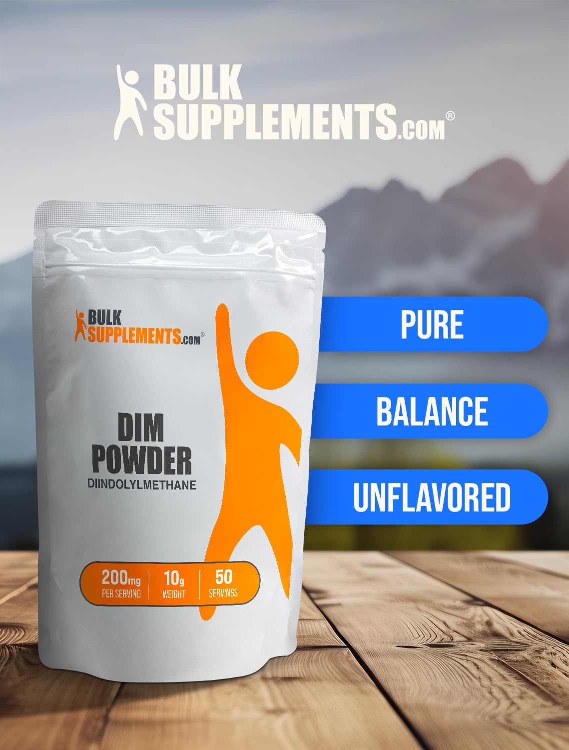 Foto 6 pulgar | Suplemento Bulksupplements.com Dim En Polvo 200 Mg - Venta Internacional.