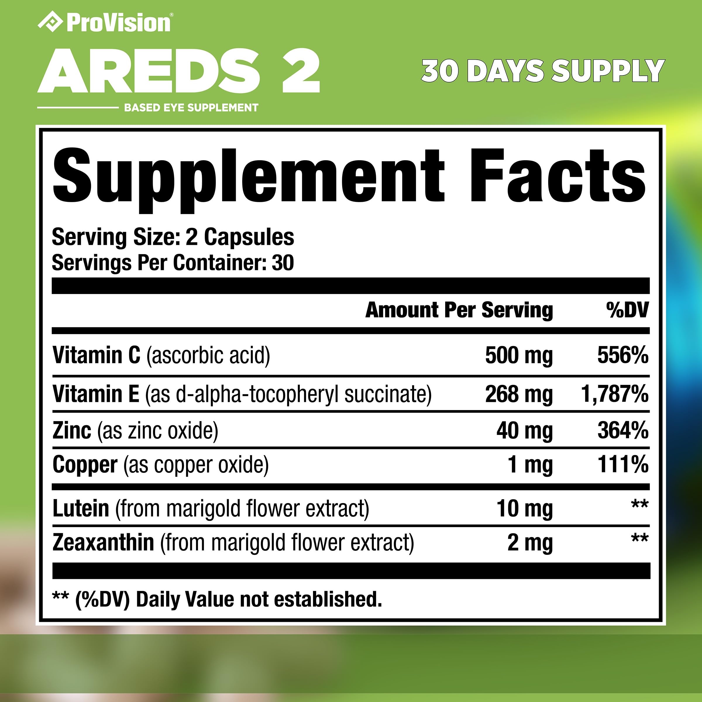 Foto 7 pulgar | Vitaminas Para Los Ojos Provision Areds 2 Enhance Vision 60 Cápsulas - Venta Internacional.