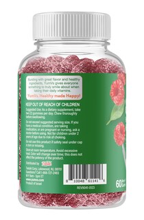 Foto 2 | Suplemento De Gomitas De Biotina Yum-v's De 5000 Mcg Para Cabello, Piel Y Uñas - Venta Internacional.