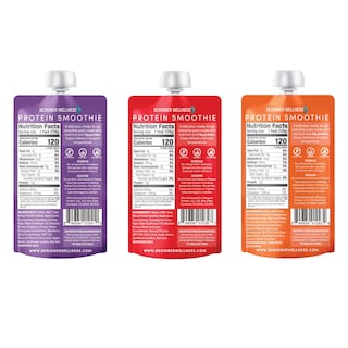 Foto 2 | Protein Smoothie Designer Wellness Real Fruit, 12 G De Proteína - Venta Internacional.