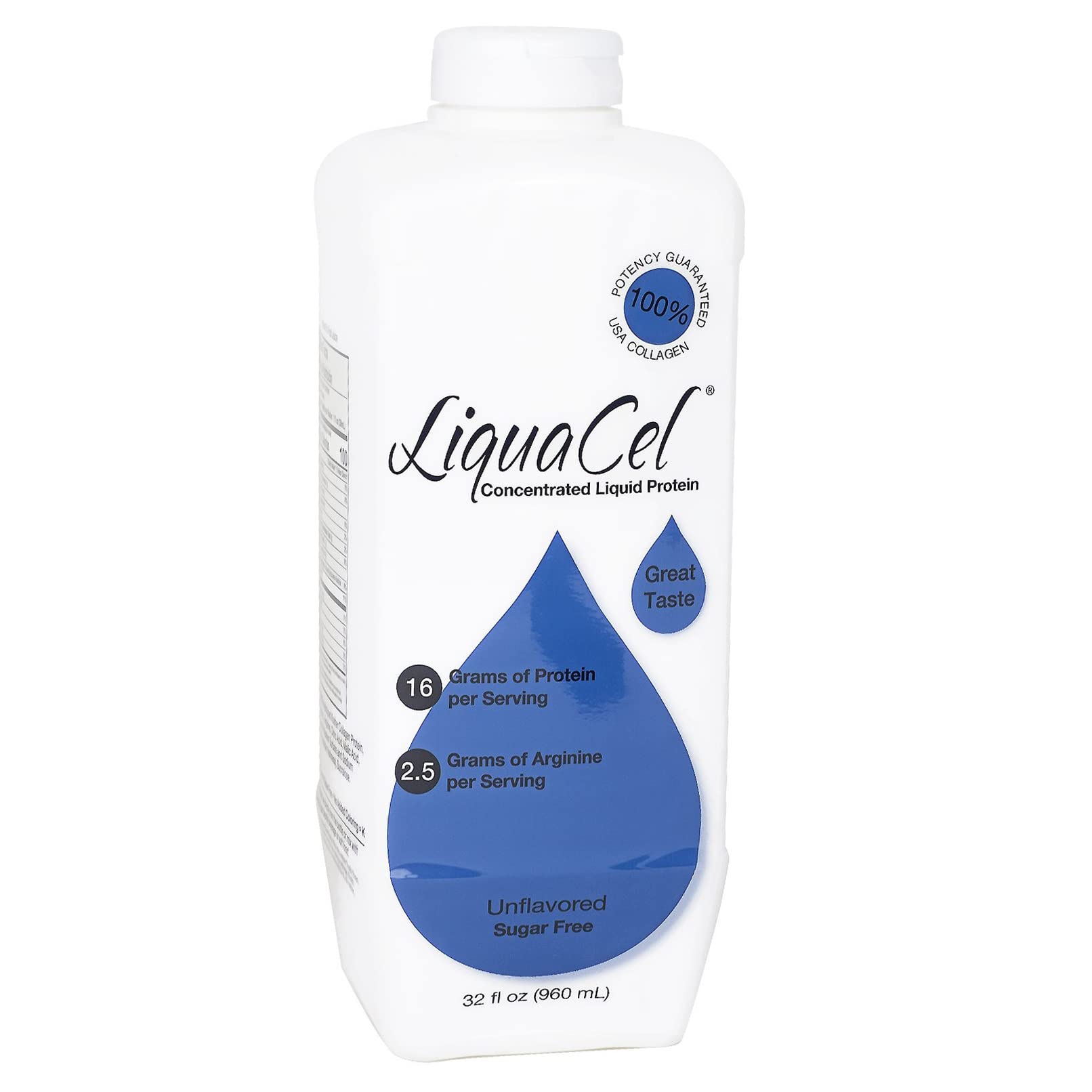 Foto 2 pulgar | Proteína Líquida Liquacel Concentrado Sin Azúcar 960 Ml - Venta Internacional.