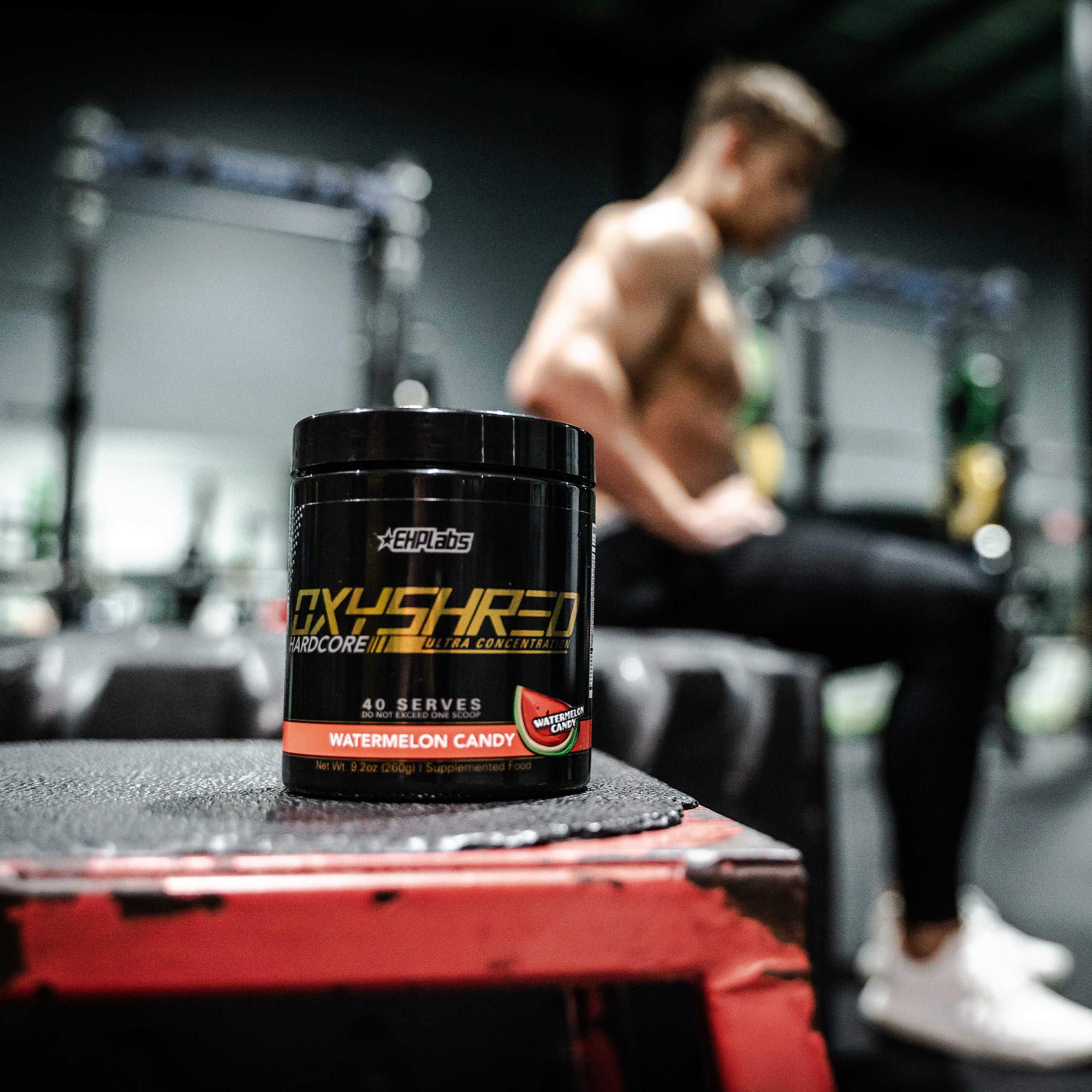 Foto 5 pulgar | Polvo Para Antes Del Entrenamiento Ehp Labs Oxyshred Hardcore 295 Ml - Venta Internacional.