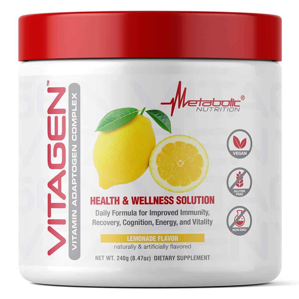 Foto 2 pulgar | Suplemento Metabolic Nutrition Vitagen, 240 G, Sabor A Limonada - Venta Internacional.