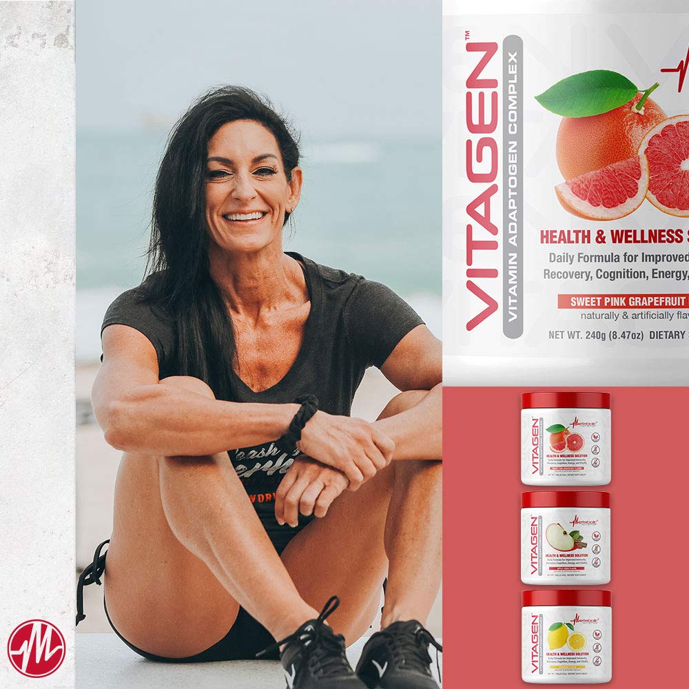 Foto 5 pulgar | Suplemento Metabolic Nutrition Vitagen, 240 G, Sabor A Limonada - Venta Internacional.