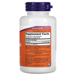 Foto 2 | Supplement Now Quercetina 500 Mg 100 Cápsulas Vegetarianas - Venta Internacional.