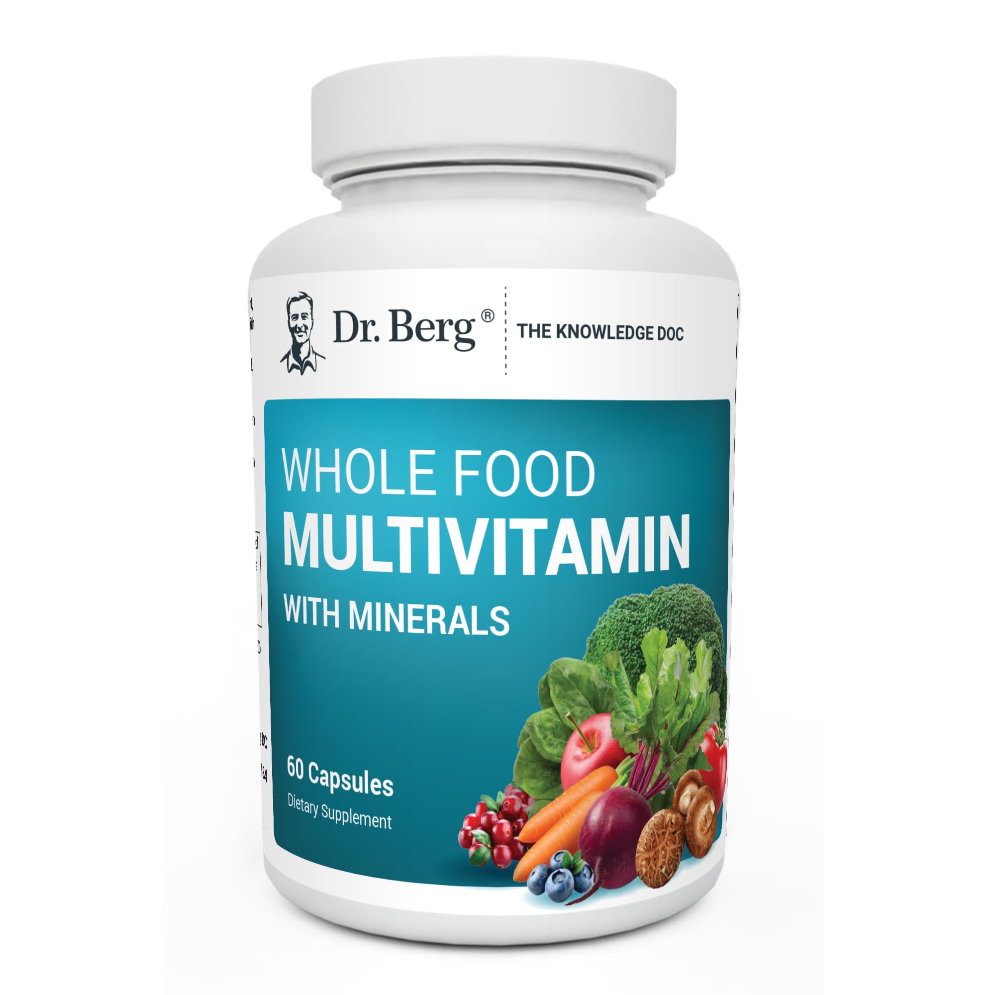 Foto 1 | Suplemento Multivitamínico Dr. Berg Whole Food 60 Cápsulas - Venta Internacional.