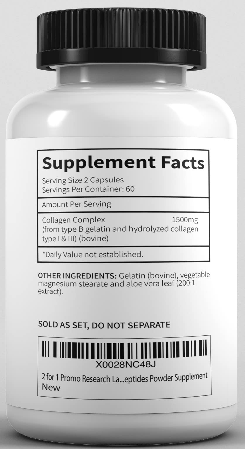Foto 8 pulgar | Píldoras De Colágeno Research Labs 240 - 6000 Mg Alimentadas Con Pasto X2 - Venta Internacional.