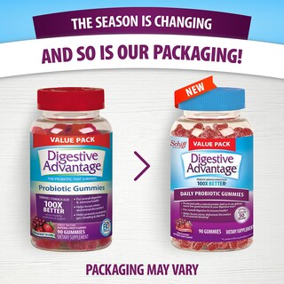 Foto 6 | Suplemento Digestive Advantage Daily Probiotic de 90 Gomitas-Venta Internacional