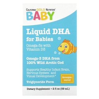 Foto 1 | Complemente Los Omega-3 Dha Para Bebés De California Gold Nutrition - Venta Internacional.