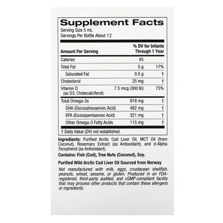 Foto 2 | Complemente Los Omega-3 Dha Para Bebés De California Gold Nutrition - Venta Internacional.
