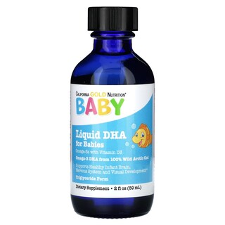 Foto 3 | Complemente Los Omega-3 Dha Para Bebés De California Gold Nutrition - Venta Internacional.
