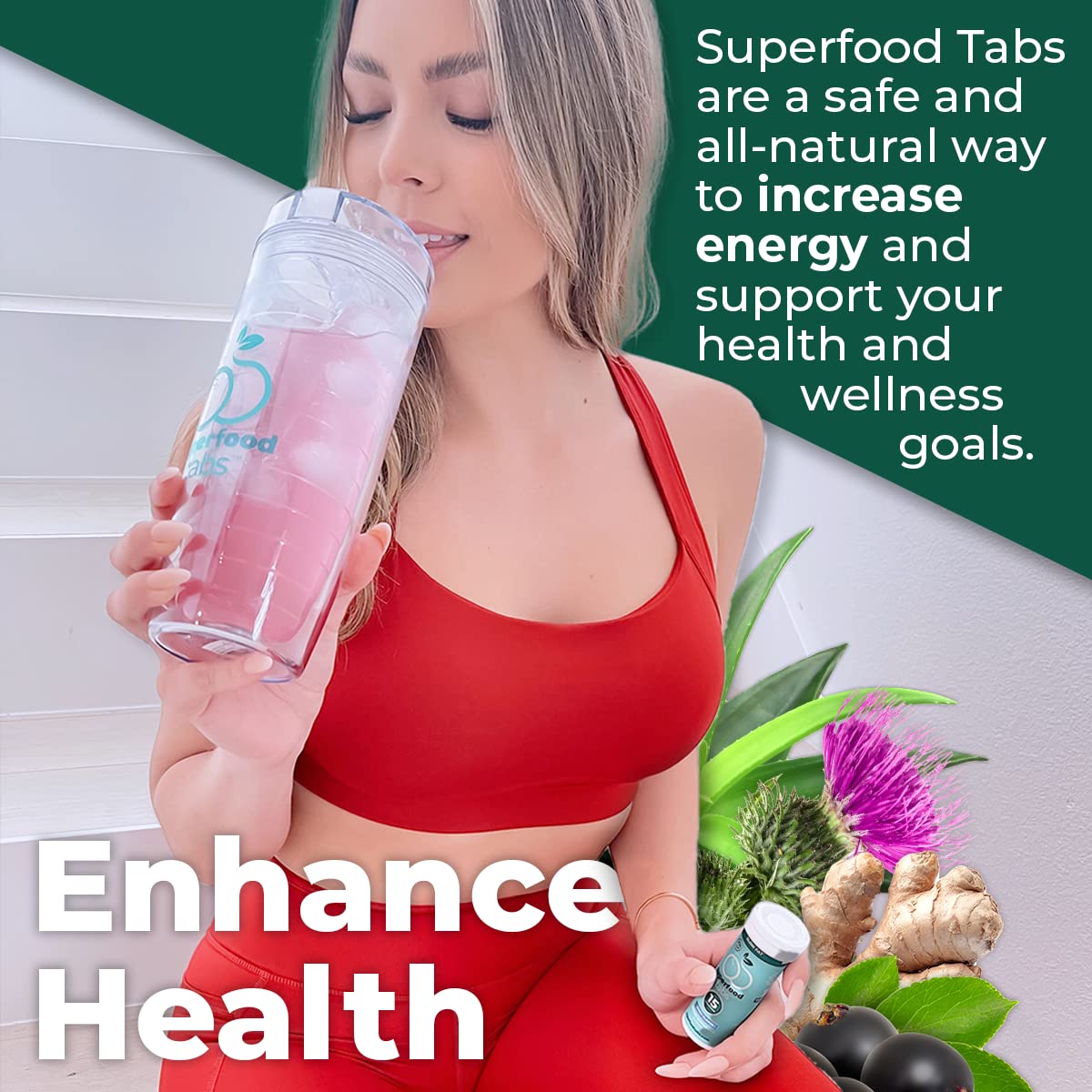 Foto 4 pulgar | Bebida Limpiadora Desintoxicante Skinnytabs Superfood Tabs Fizzy Nutrit - Venta Internacional.