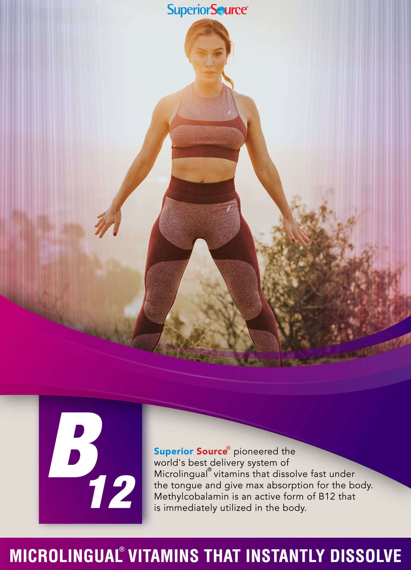 Foto 5 | Metilcobalamina De Fuente Superior De Vitamina B12, 10000 Mcg, 30 Tabletas - Venta Internacional.