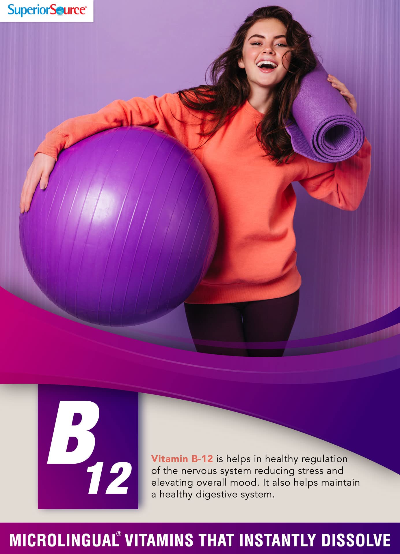Foto 8 pulgar | Metilcobalamina De Fuente Superior De Vitamina B12, 10000 Mcg, 30 Tabletas - Venta Internacional.