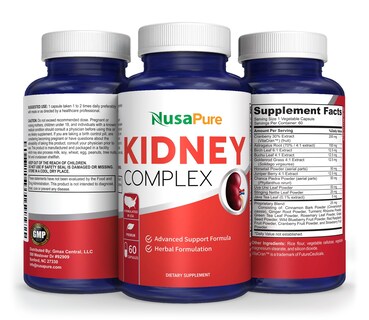 Foto 4 | Suplemento Nusapure Kidney Complex 60 Cápsulas Vegetariano - Venta Internacional.