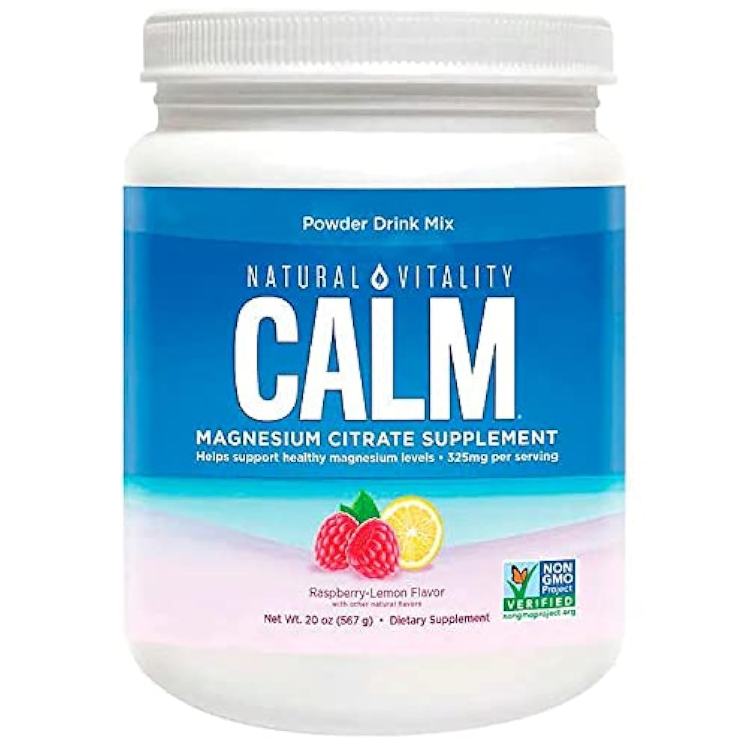 Foto 2 pulgar | Suplemento De Citrato De Magnesio Natural Vitality Calm 600 Ml - Venta Internacional.