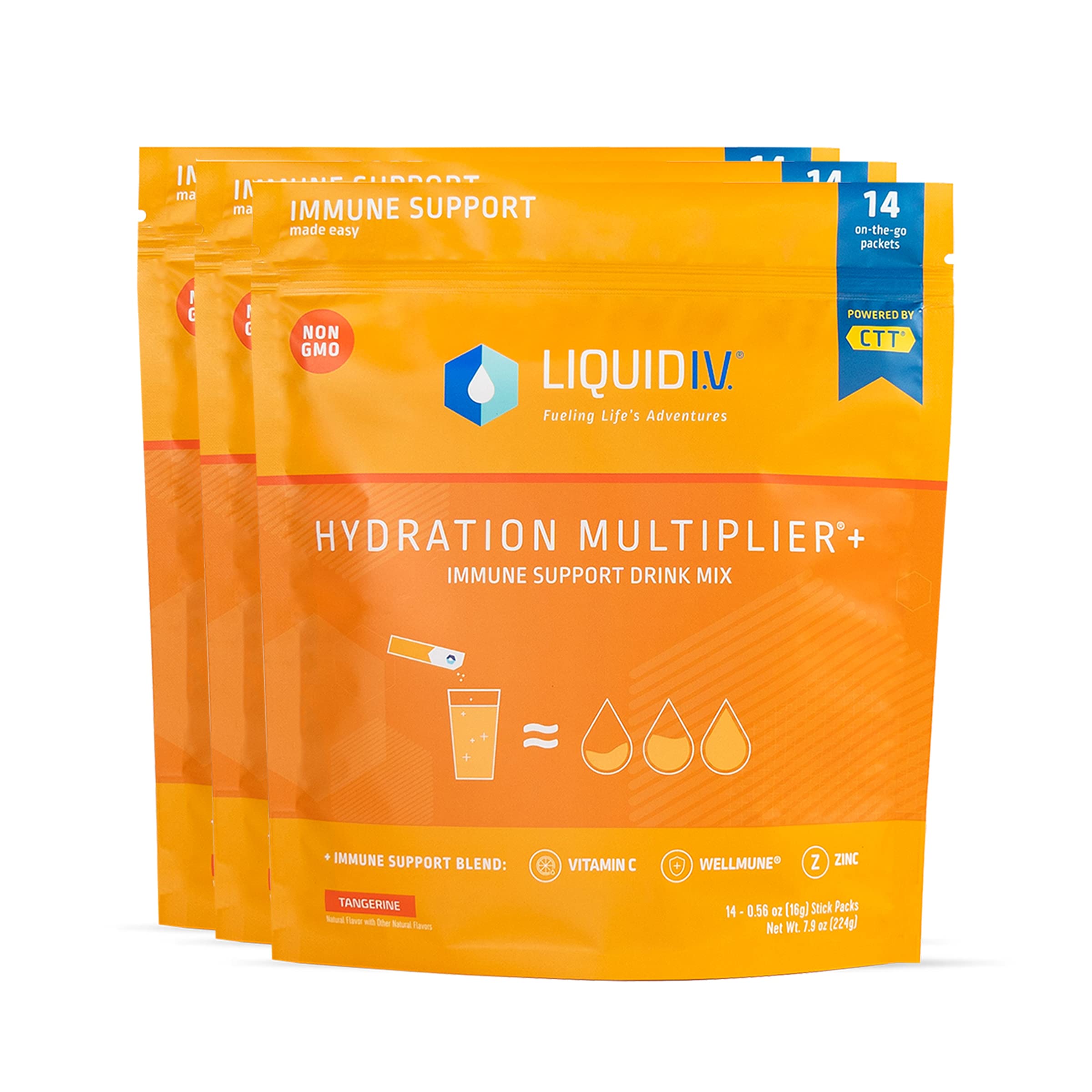 Foto 2 pulgar | Hydration Powder Liquid I.v. Hydration Multiplier Tangerine - Venta Internacional.