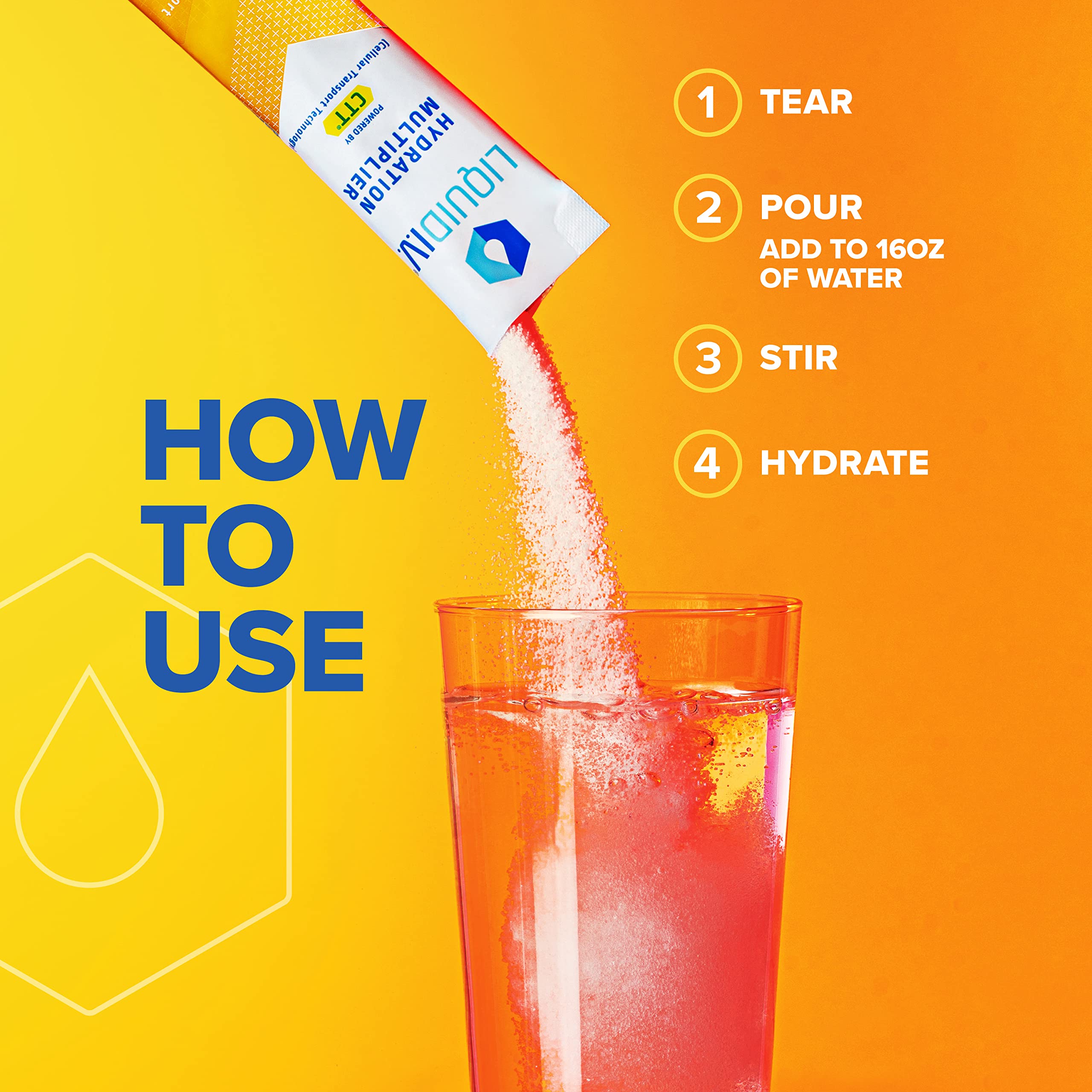 Foto 5 pulgar | Hydration Powder Liquid I.v. Hydration Multiplier Tangerine - Venta Internacional.