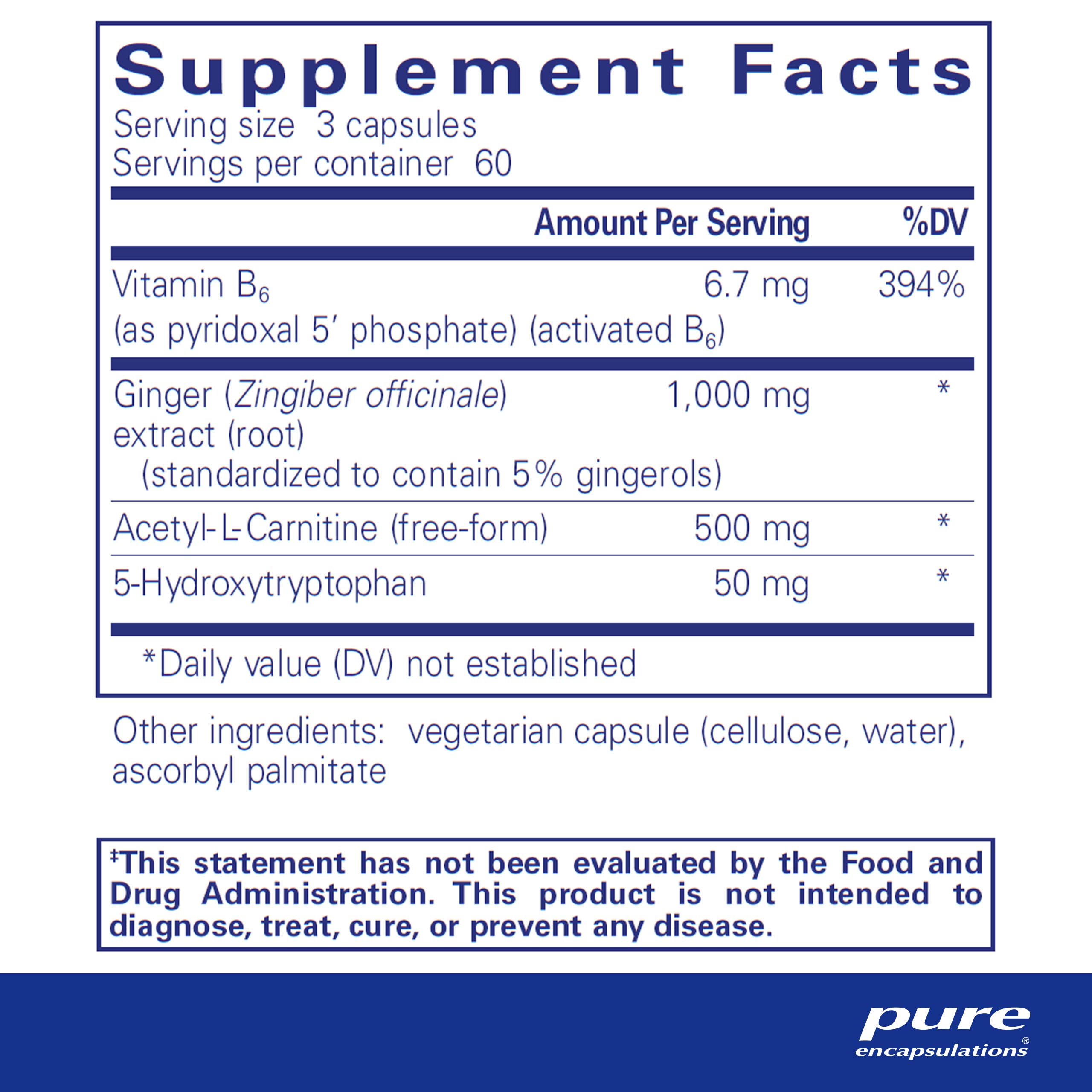 Foto 3 pulgar | Suplemento Dietético Pure Encapsulations Motilpro 180 Cápsulas - Venta Internacional.