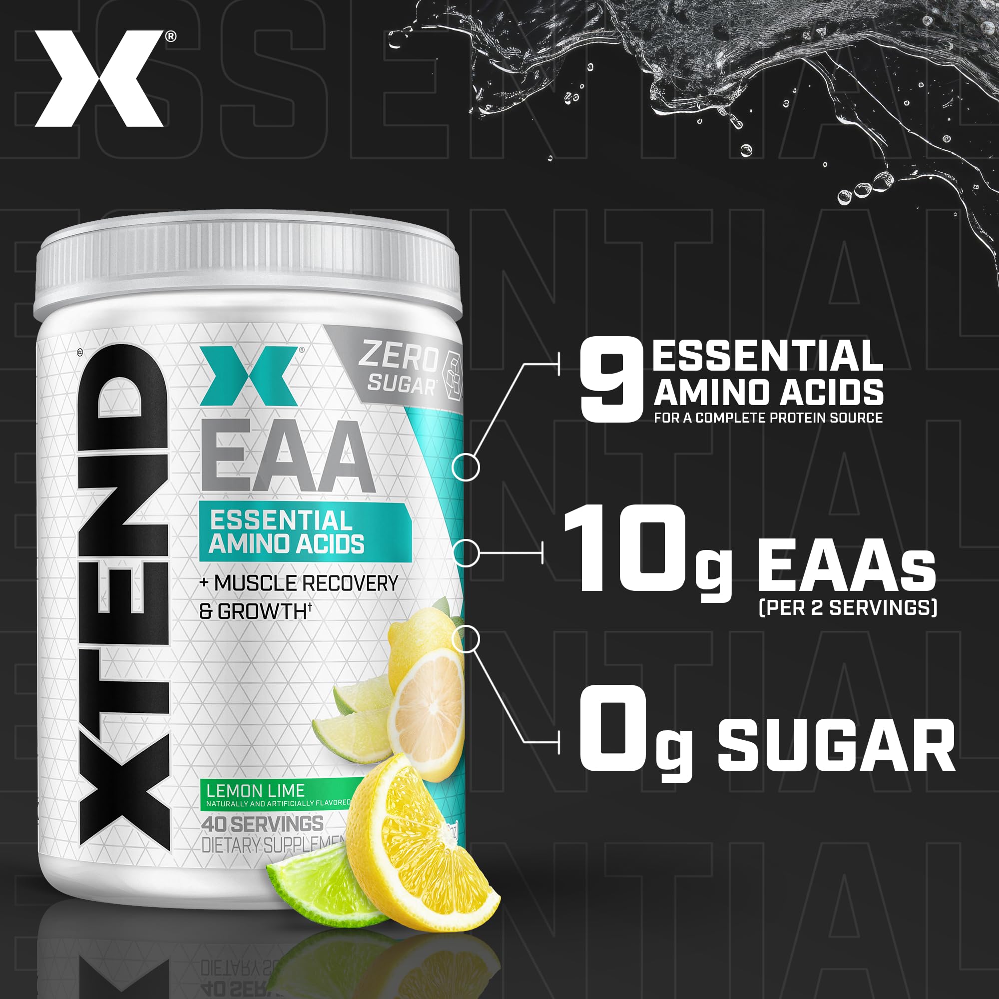 Foto 4 pulgar | Suplemento Scivation Xtend Eaa + Bcaa En Polvo, Limón Y Lima - Venta Internacional.