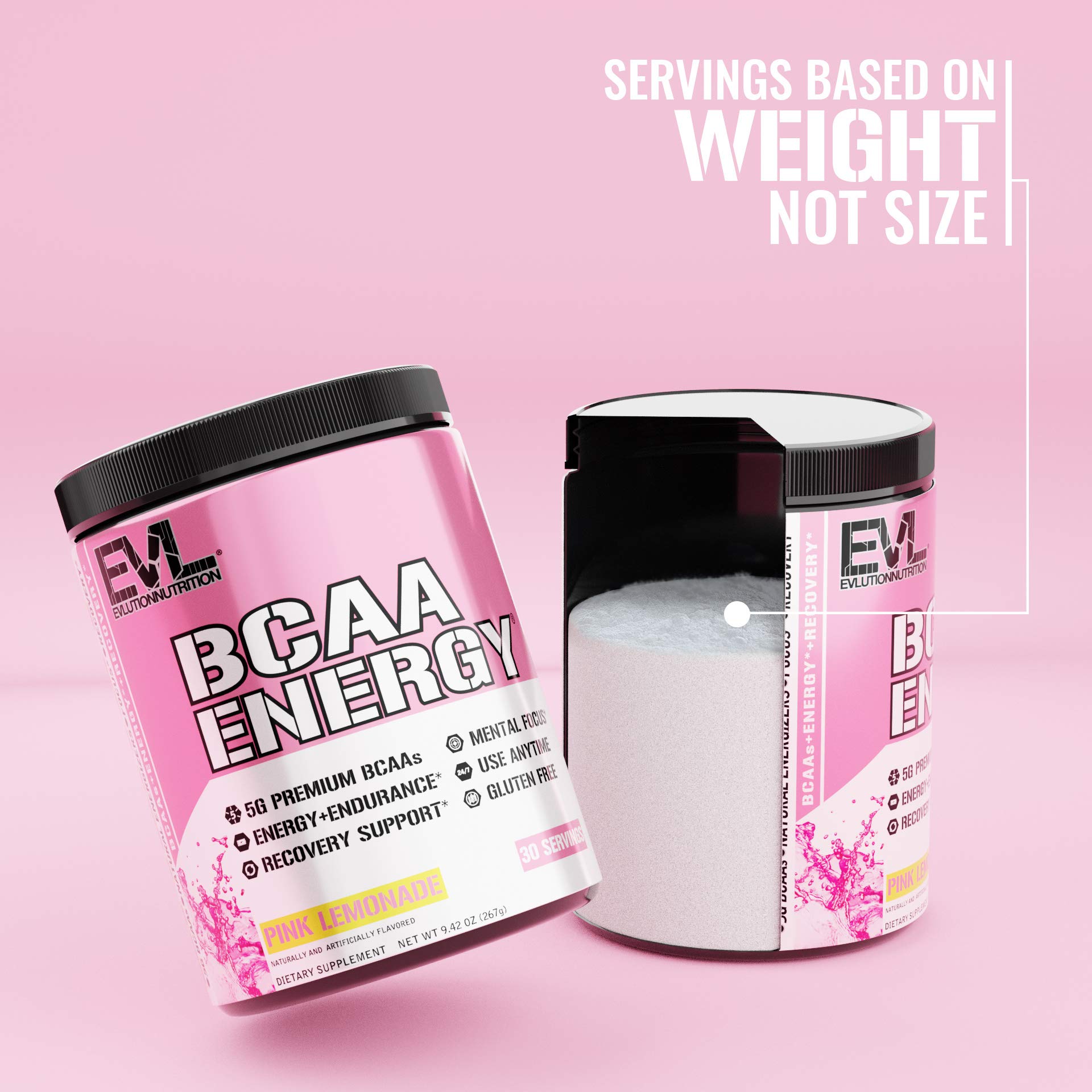Foto 6 pulgar | Suplemento Bcaa Energy Powder De Evlution Nutrition 30 G - Venta Internacional.