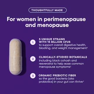 Foto 4 | Suplemento Physician's Choice, Probiótico Para La Menopausia, 45 Unidades, Para Mujeres - Venta Internacional.