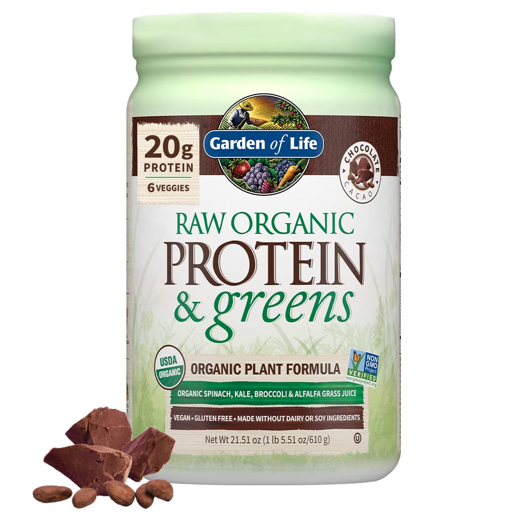Foto 2 pulgar | Proteína En Polvo Garden Of Life Chocolate Orgánico Crudo, 20 Porciones - Venta Internacional.