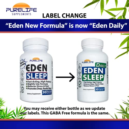 Foto 5 pulgar | Suplemento Purelife Supplements Eden Daily Sleep Sin Gaba - Venta Internacional.