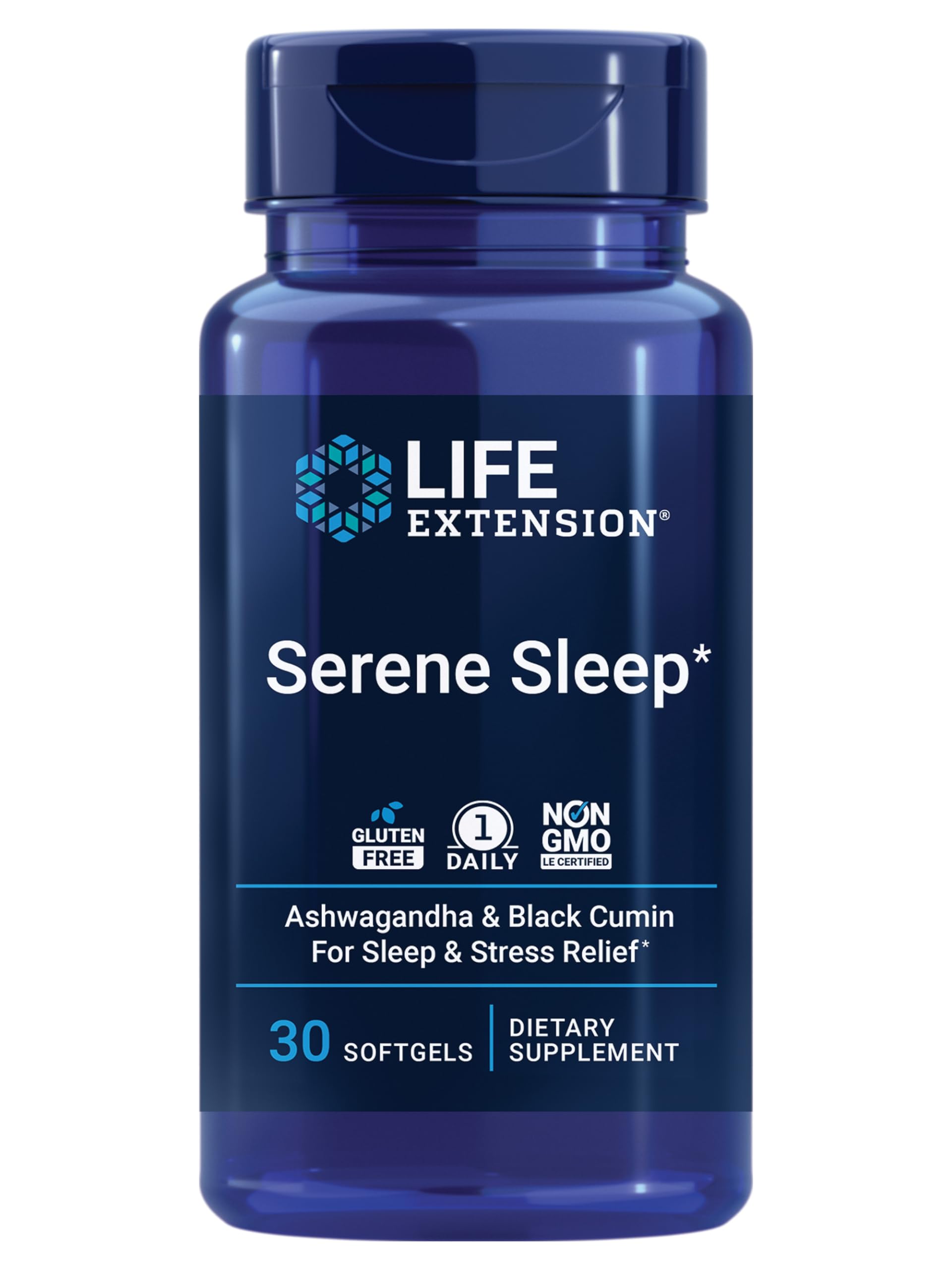 Suplemento Para Dormir Life Extension Serene Sleep 30 Cápsulas Blandas - Venta Internacional.