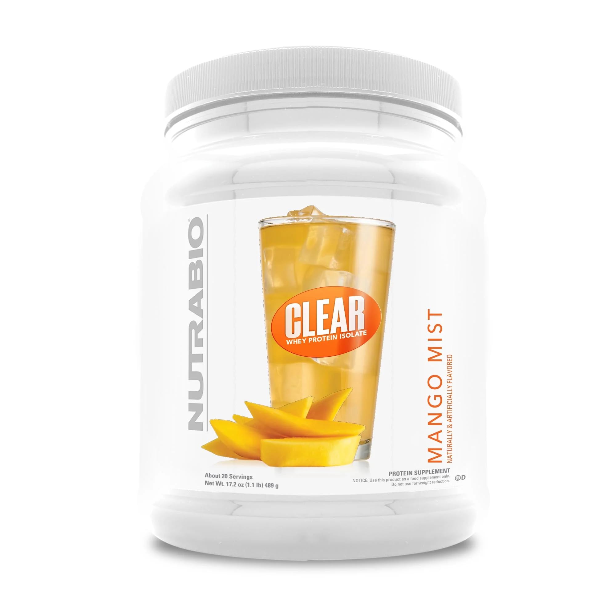 Foto 2 pulgar | Proteína De Suero Aislada Transparente Nutrabio Rapid Recovery 20 G - Venta Internacional.
