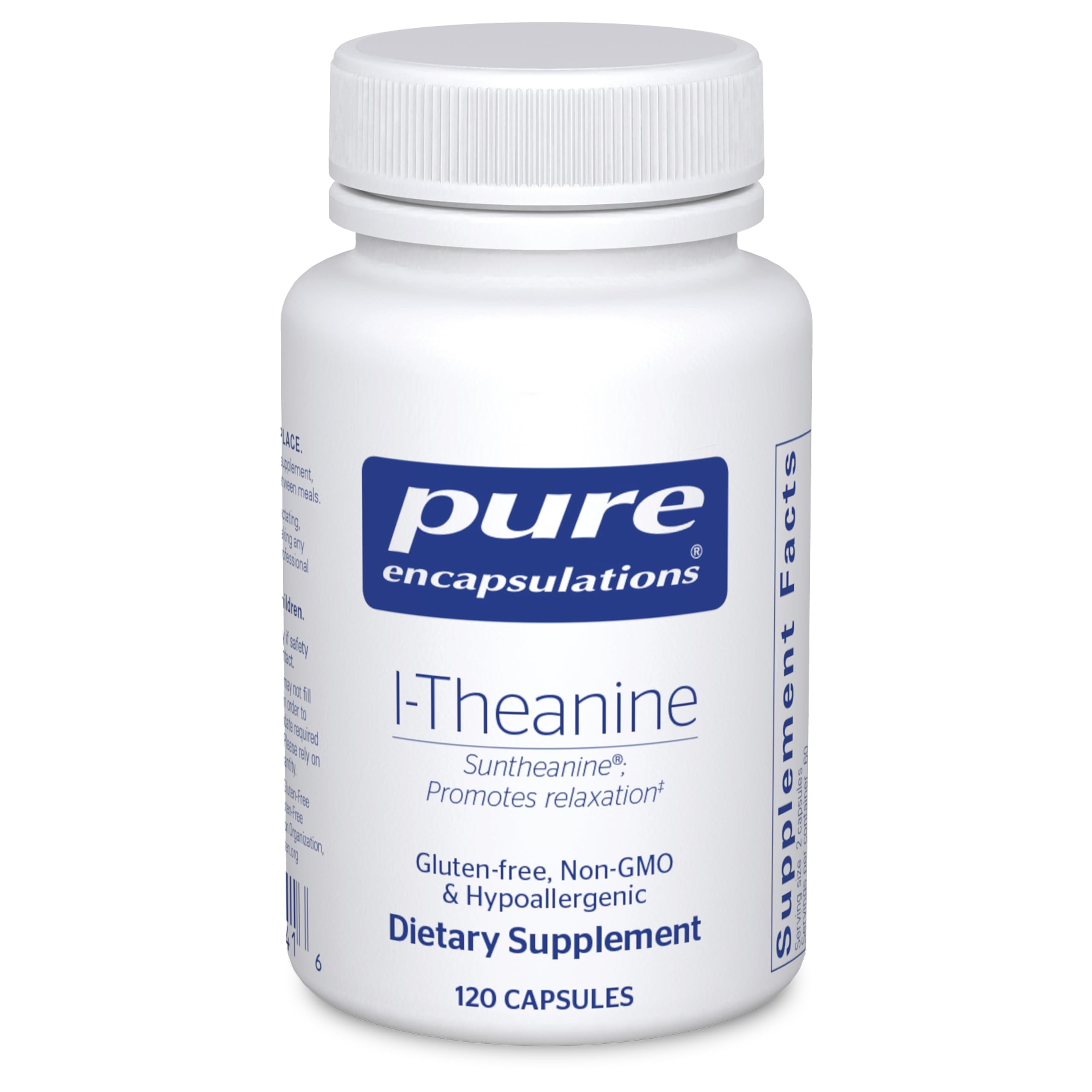 Foto 1 | Suplemento De Aminoácidos Pure Encapsulations L-teanina 120 Cápsulas - Venta Internacional.