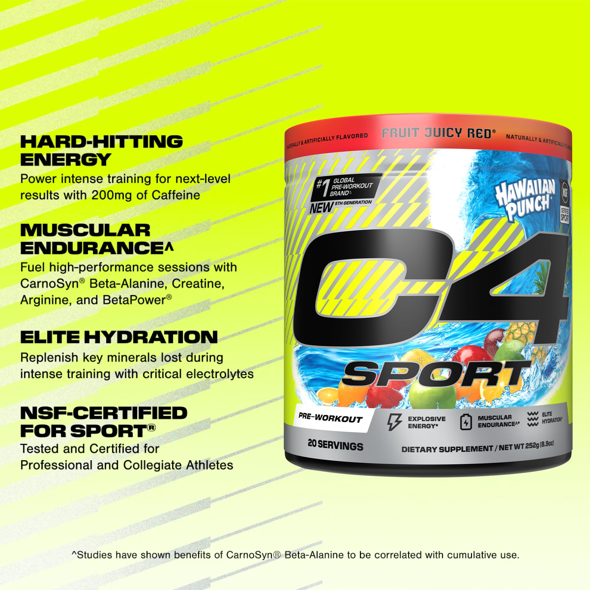 Foto 3 pulgar | Polvo Para Antes Del Entrenamiento Cellucor C4 Sport Con 200 Mg De Cafeína - Venta Internacional.