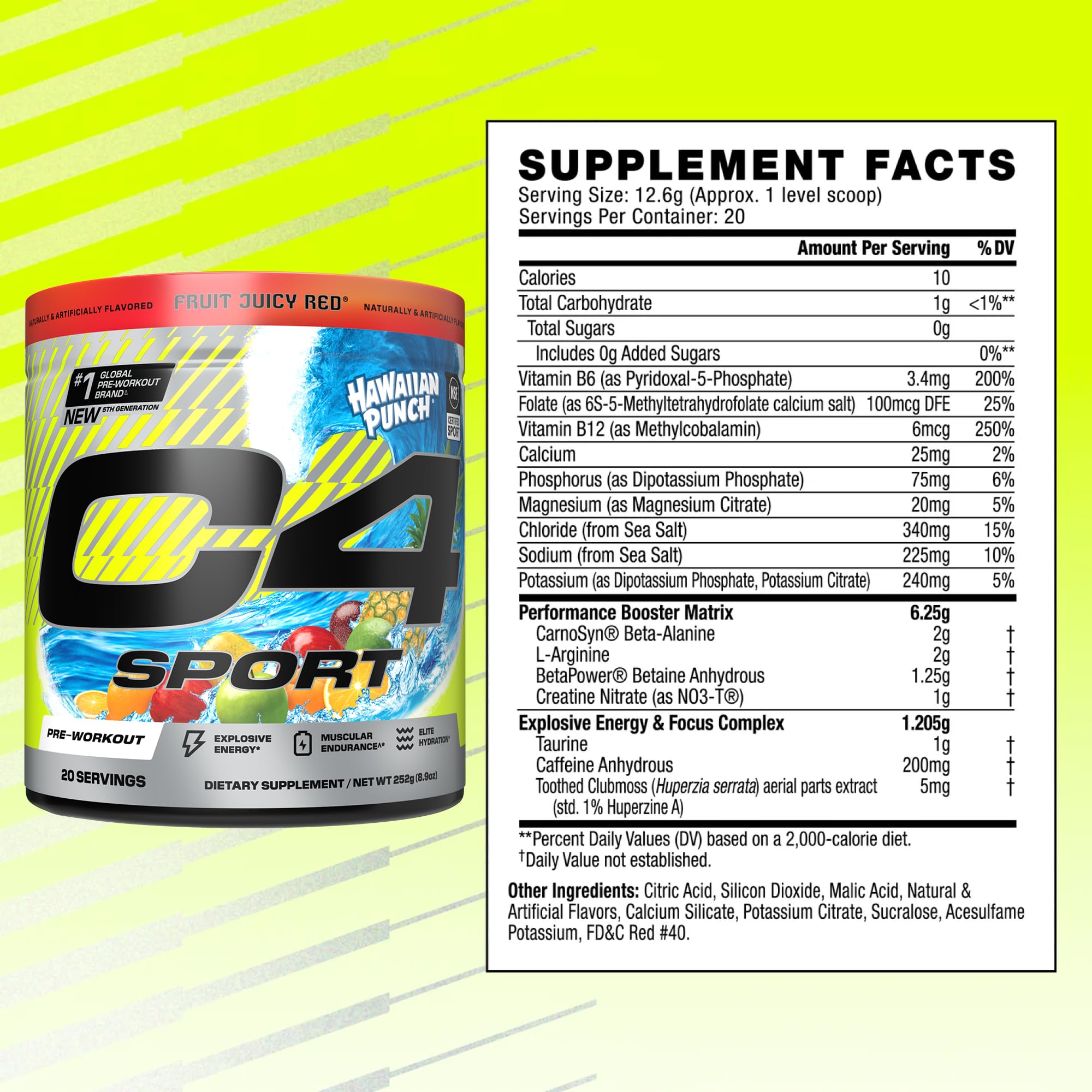 Foto 4 pulgar | Polvo Para Antes Del Entrenamiento Cellucor C4 Sport Con 200 Mg De Cafeína - Venta Internacional.