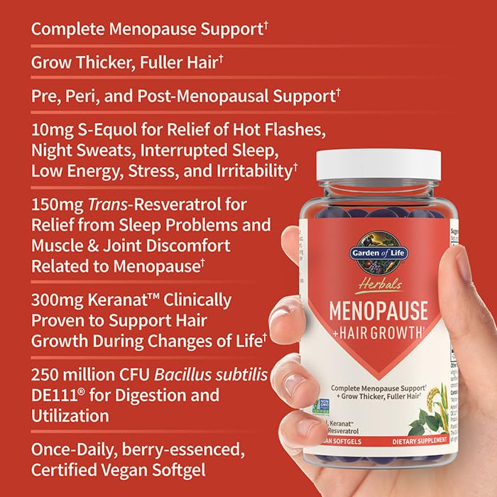 Foto 4 pulgar | Suplemento Garden Of Life Herbals Menopause 30 Porciones - Venta Internacional.