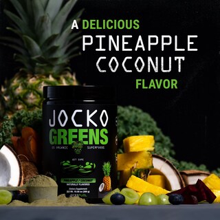 Foto 4 | Suplemento Jocko Greens En Polvo Para 30 Porciones De Piña/coco - Venta Internacional.