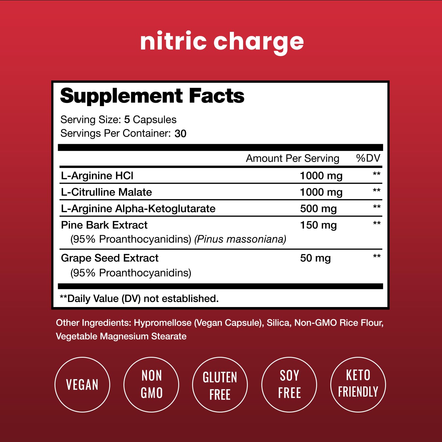 Foto 3 pulgar | Suplemento De Óxido Nítrico Nutrachamps L-arginina L-citrulina - Venta Internacional.