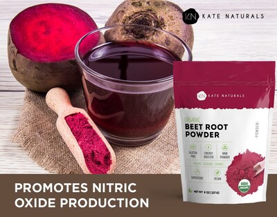 Foto 3 | Polvo De Raíz De Remolacha Kate Naturals Para Hornear Y Batidos, 240 Ml - Venta Internacional.