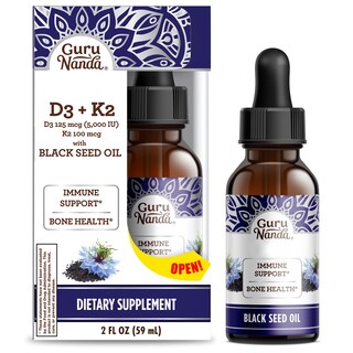 Foto 1 | Aceite de Semilla Negra Gurunanda Nigella Sativa 59 ml - Venta Internacional