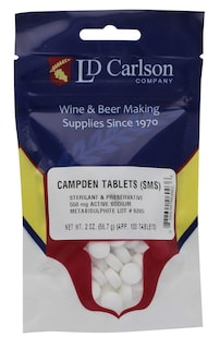 Foto 1 | Metabisulfito de Sodio Campden Tablets Ld Carlson 60 G - Venta Internacional