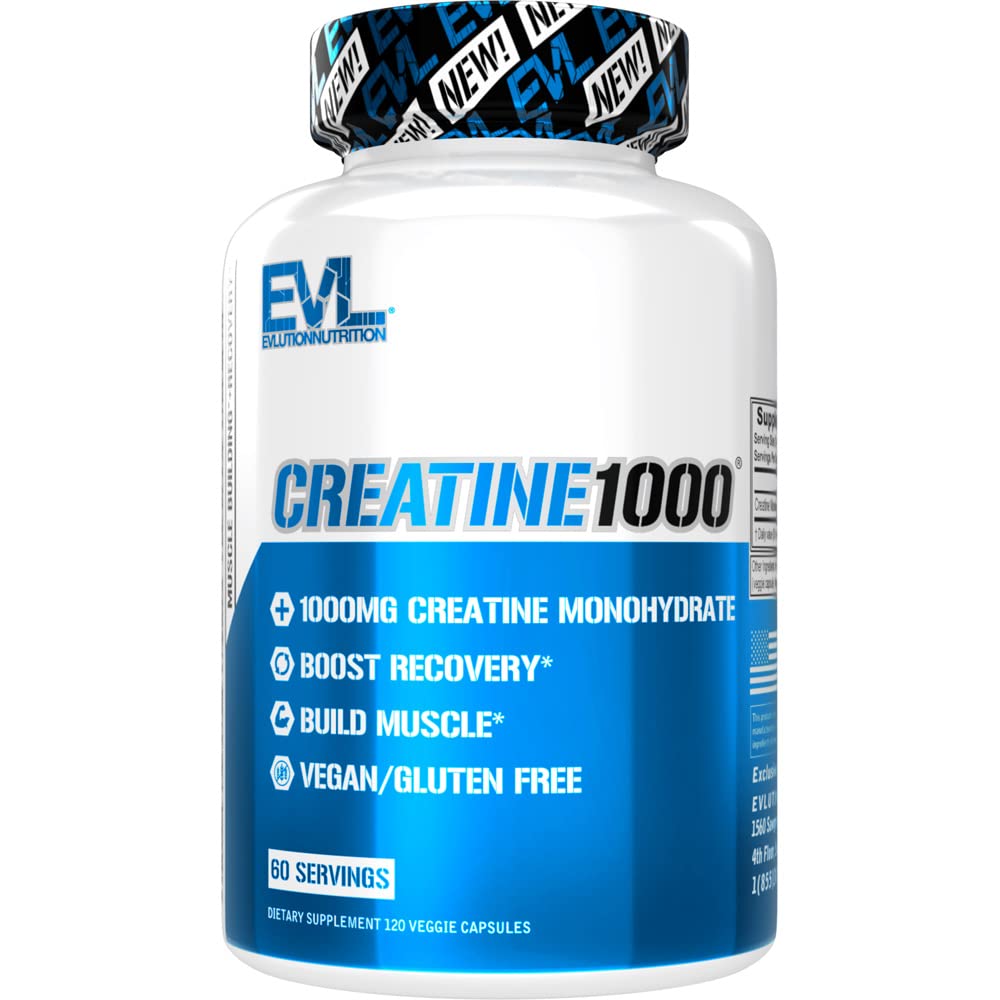 Foto 2 pulgar | Suplemento De Creatina Evlution Pure Creatina Monohydrate 1000 Mg - Venta Internacional.