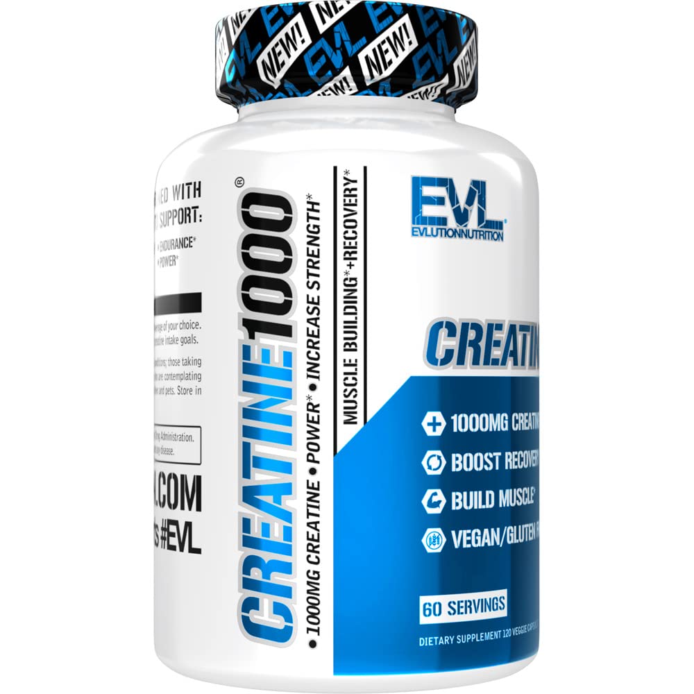 Foto 6 pulgar | Suplemento De Creatina Evlution Pure Creatina Monohydrate 1000 Mg - Venta Internacional.