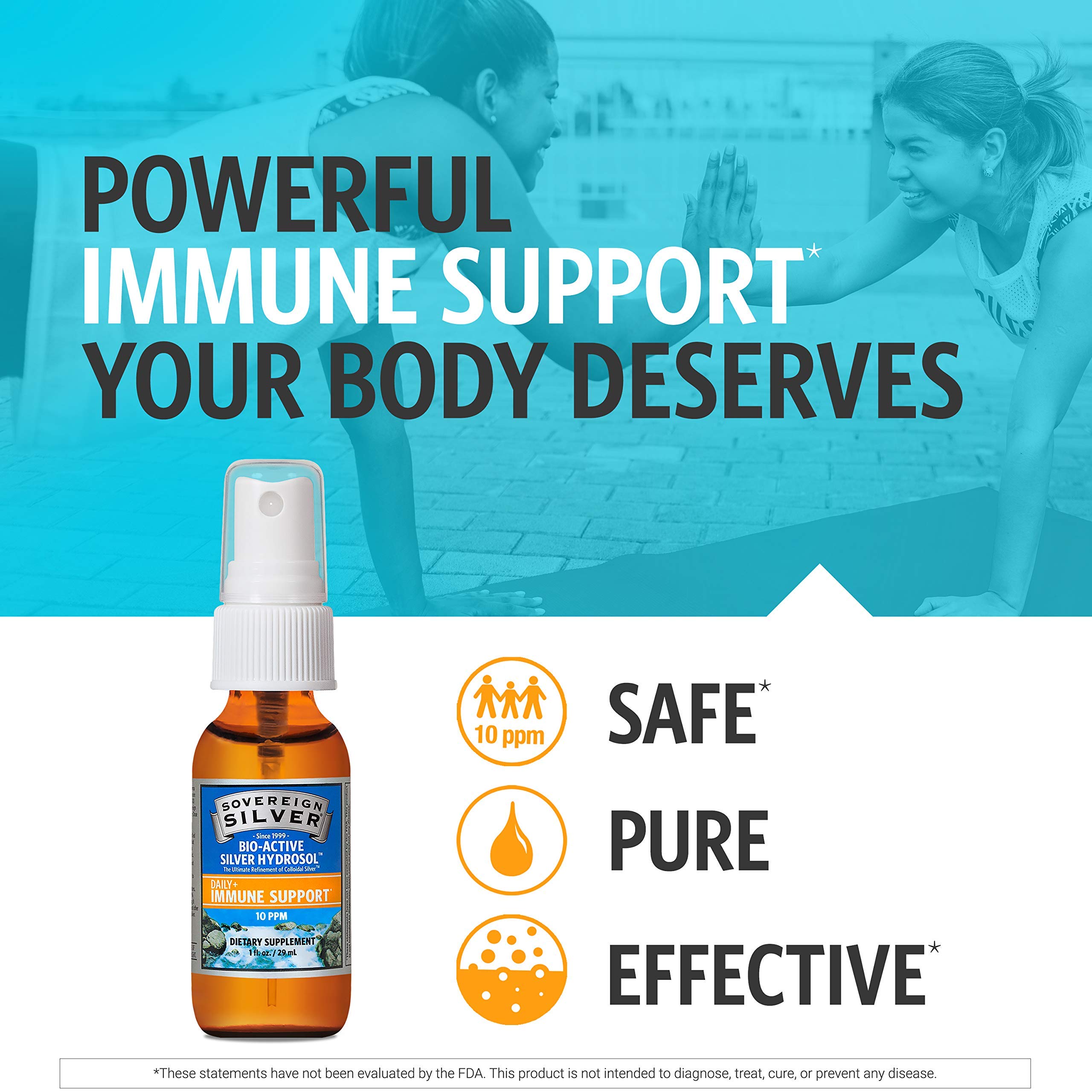 Foto 3 pulgar | Suplemento Sovereign Silver Bioactive Silver Hydrosol 300 Ml - Venta Internacional.