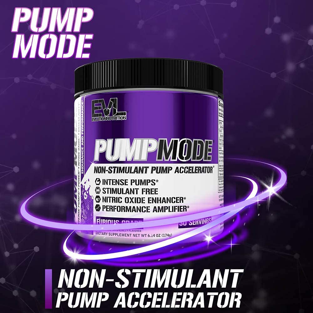Foto 8 pulgar | Suplemento De Óxido Nítrico Evl Pumpmode Con Glicerol Y Betaína - Venta Internacional.