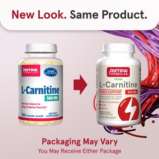 Foto 2 | Suplemento De L-carnitina De Jarrow Formulas, 500 Mg, 100 Cápsulas Vegetarianas - Venta Internacional.