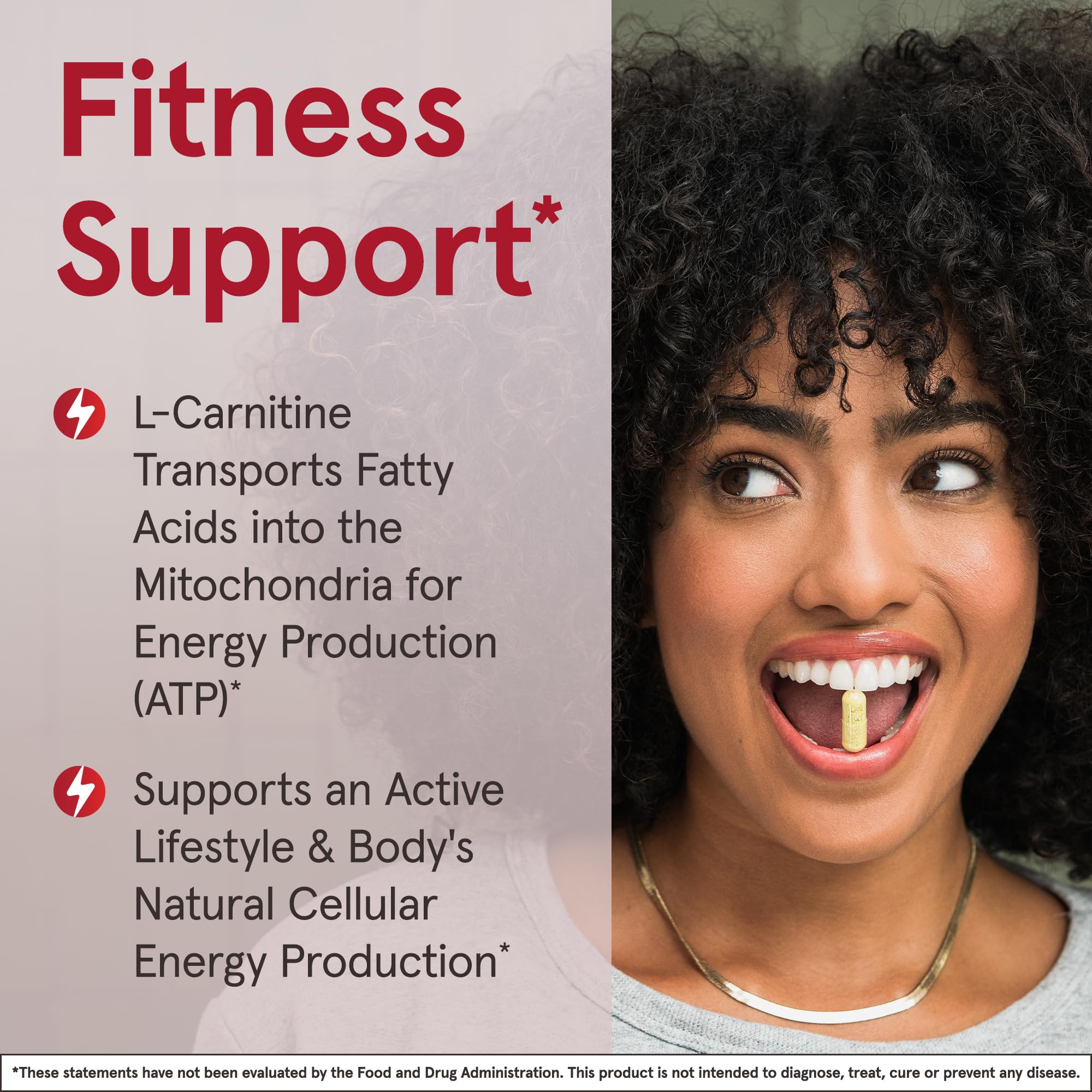 Foto 4 | Suplemento De L-carnitina De Jarrow Formulas, 500 Mg, 100 Cápsulas Vegetarianas - Venta Internacional.