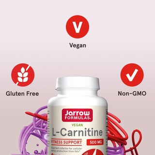 Foto 5 | Suplemento De L-carnitina De Jarrow Formulas, 500 Mg, 100 Cápsulas Vegetarianas - Venta Internacional.