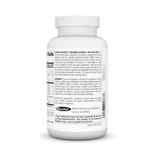 Foto 2 | Supplement Source Naturals Theanine Serene Con Relora 120 Tabletas - Venta Internacional.