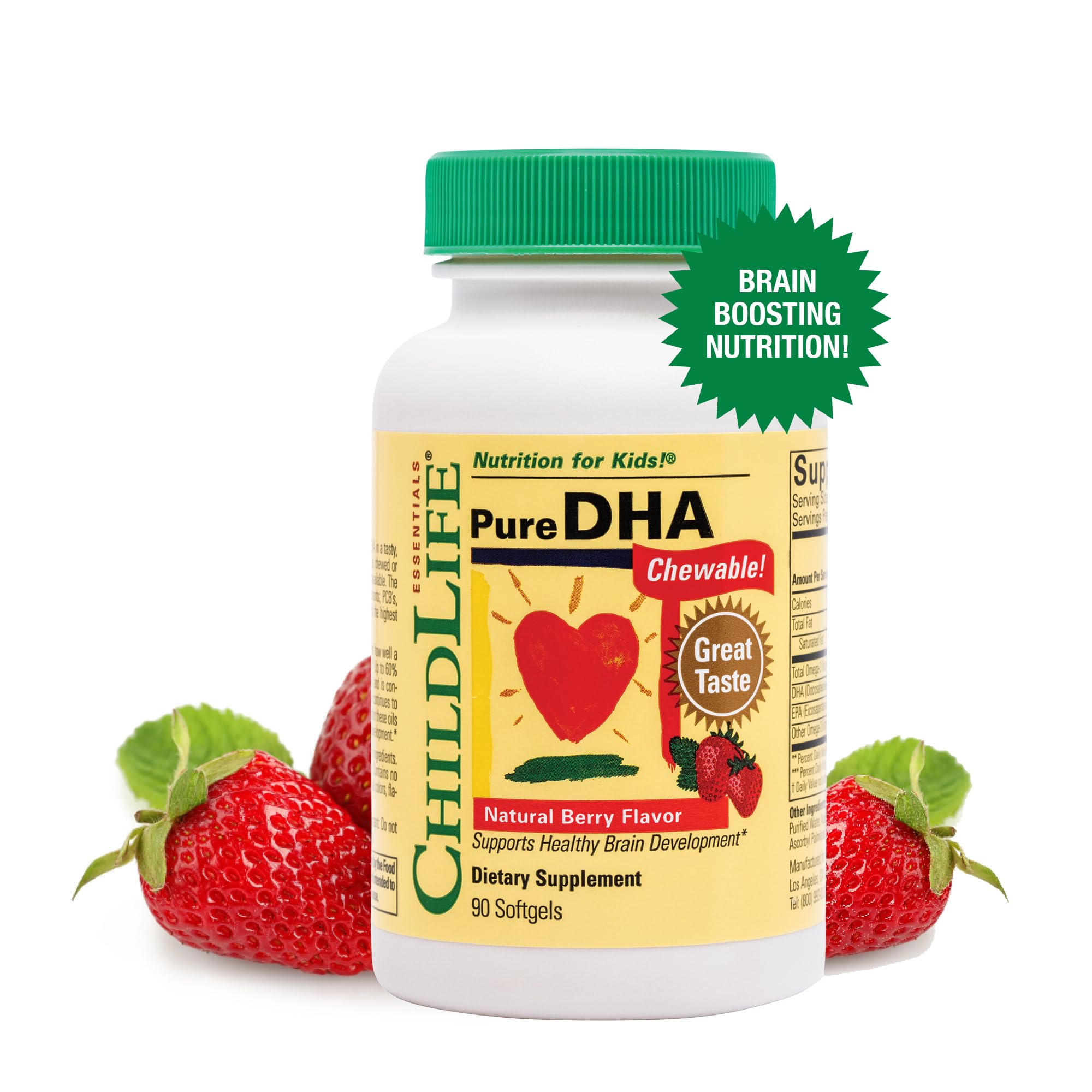 Foto 2 pulgar | Cápsulas De Gel Blando Supplement Childlife Pure Dha, 90 Unidades - Venta Internacional.