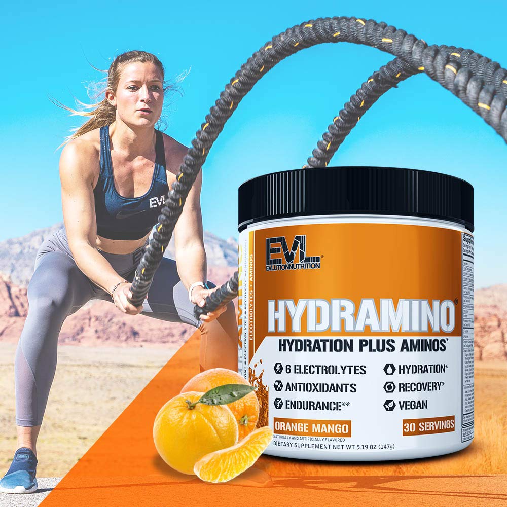 Foto 4 pulgar | Multiplicador De Hidratación Evolution Nutrition Hydramino 30 Serv - Venta Internacional.